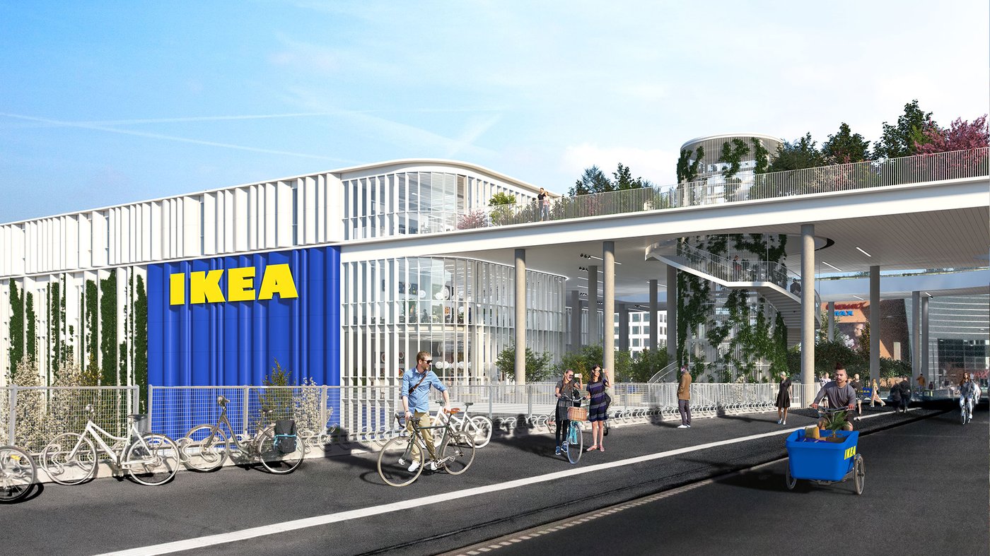 IKEA København boligtilbehør og møbler i centrum. IKEA