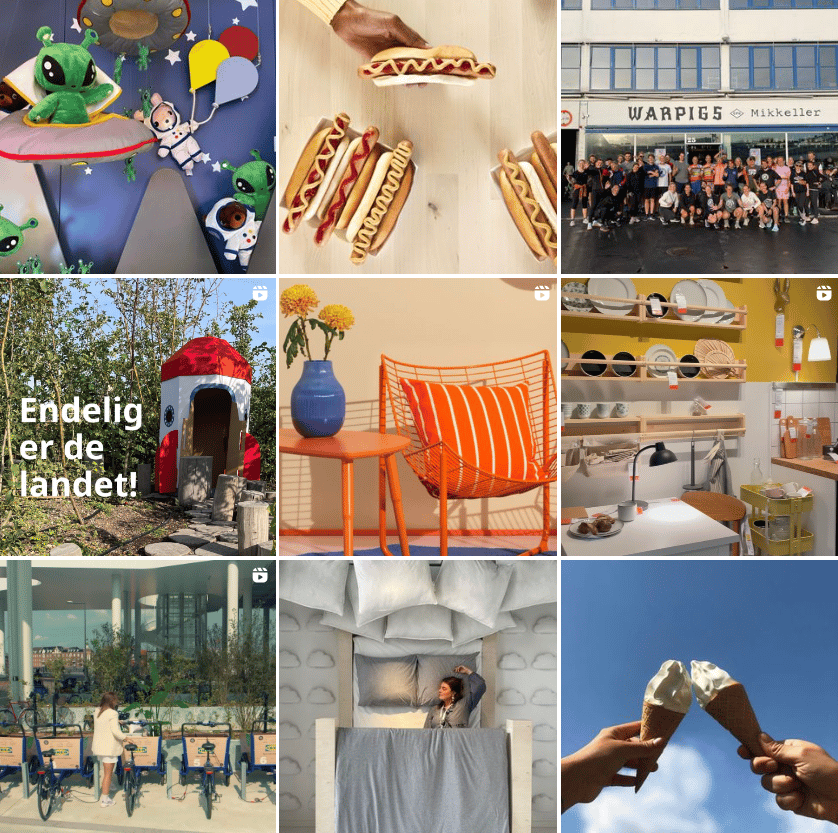 IKEA København på instagram - følg med i udviklingen af varehuset