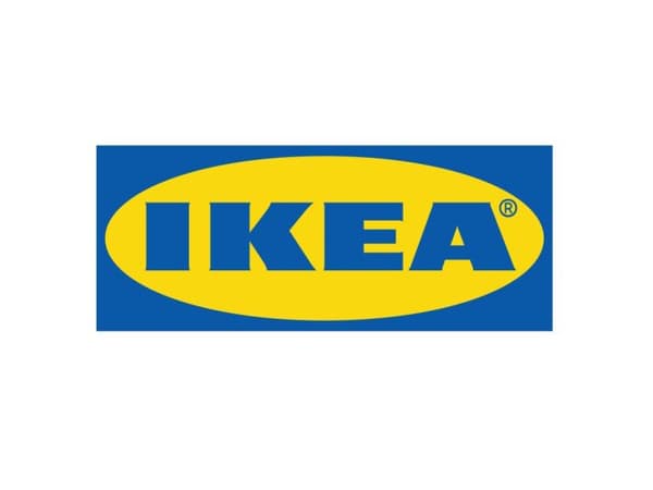 IKEA logo; yellow and blue
