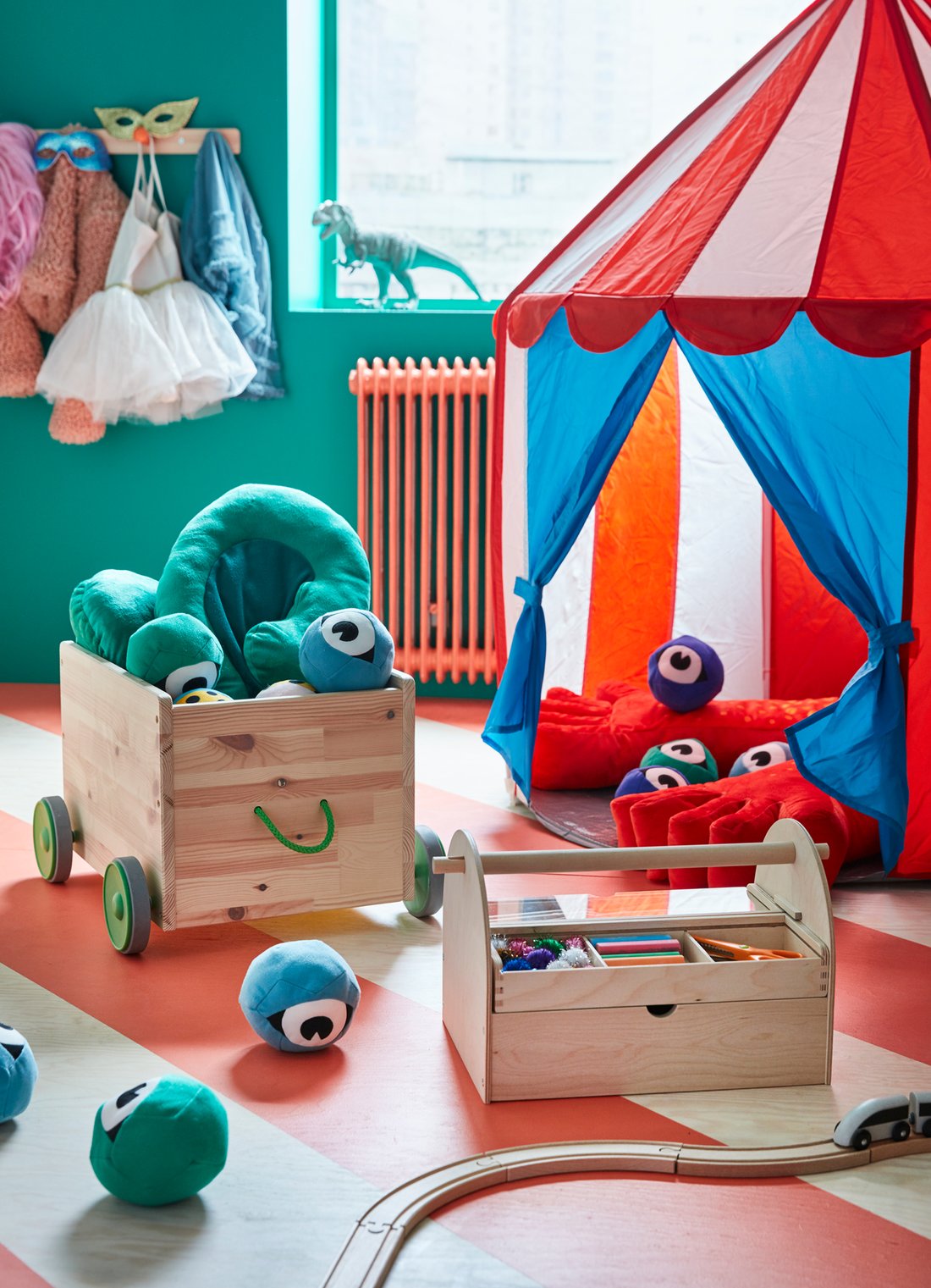 Playroom paradise for two children IKEA