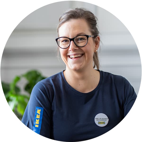 IKEA medarbetare, Anna. 