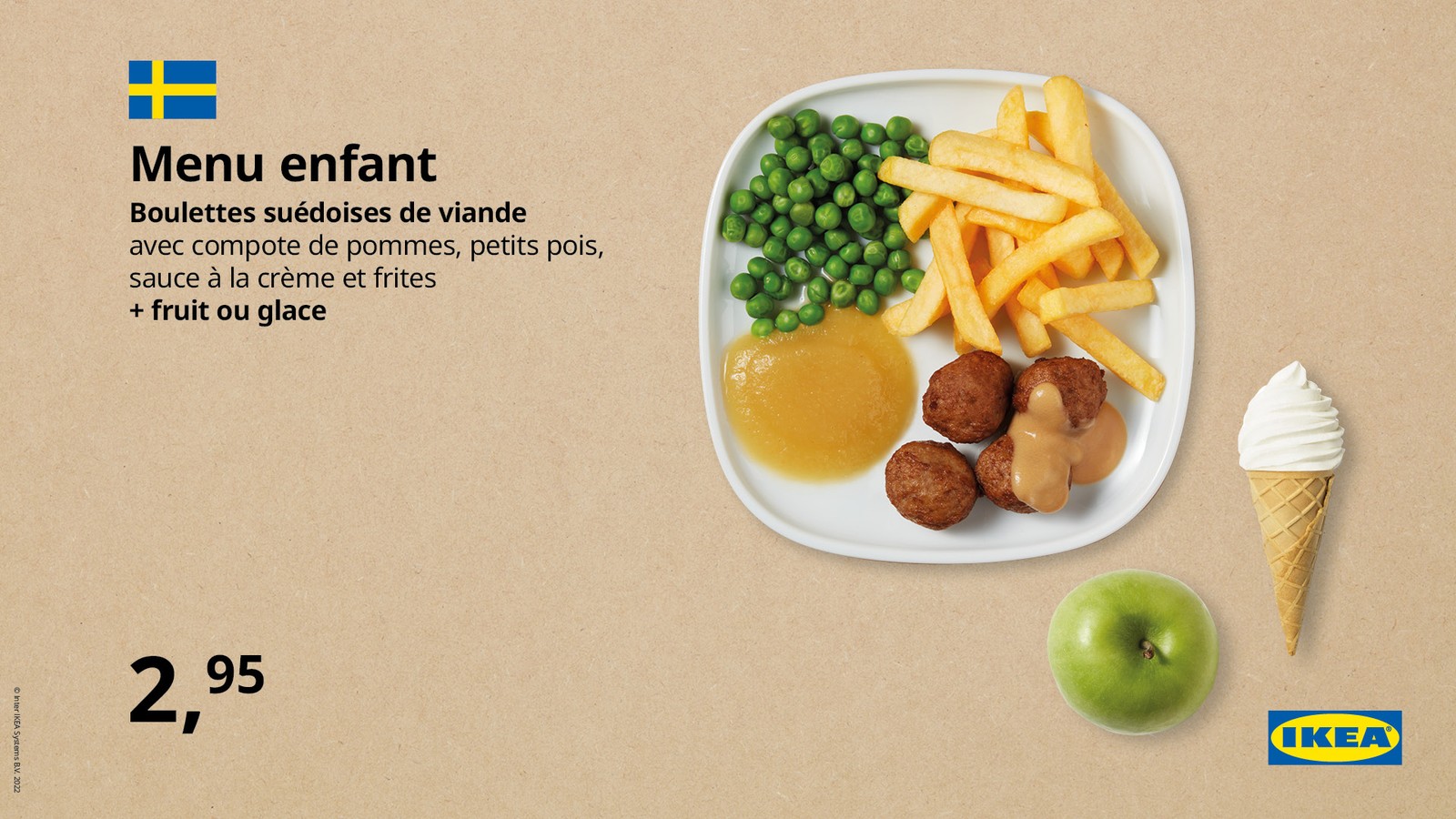 IKEA Arlon carte du restaurant IKEA