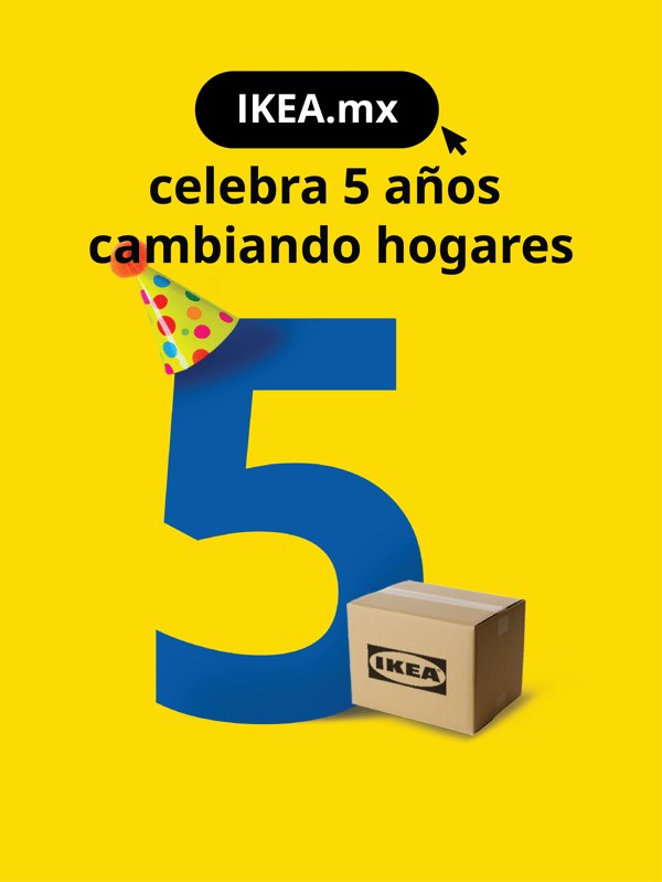 IKEA.mx celebra 5 años cambiando hogares