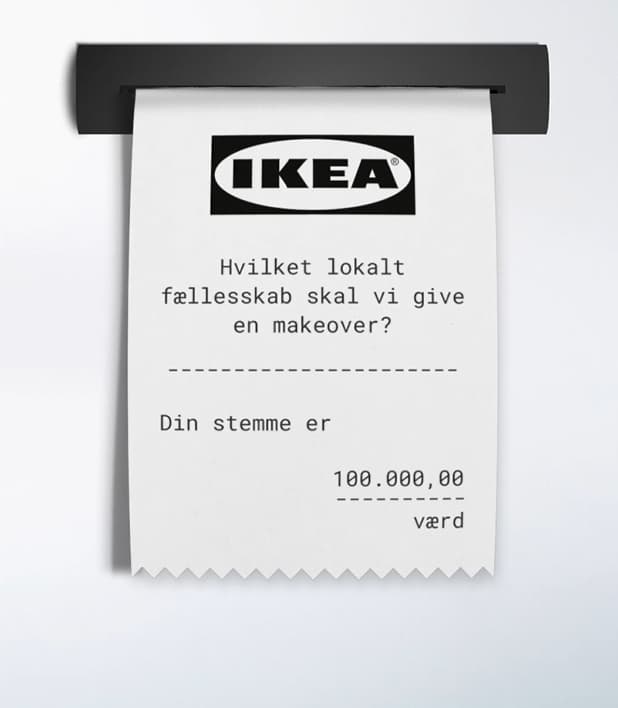 IKEA Naboskab stemmeseddel