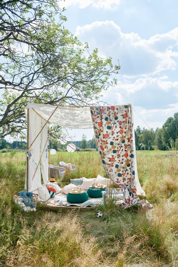 IKEA patterned fabric by the metre