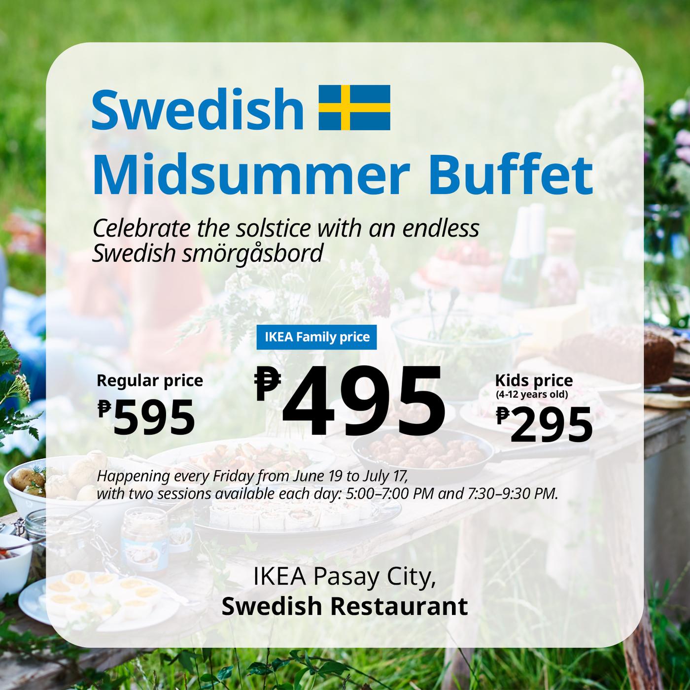 IKEA Philippines Swedish Midsummer Buffet