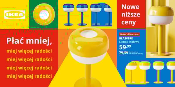 IKEA Płać mniej - miej więcej radości