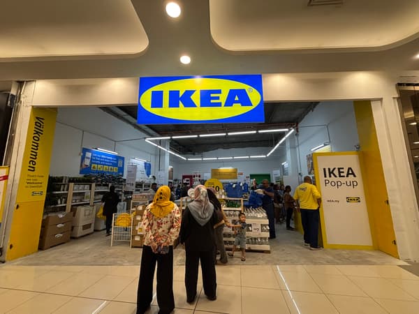 IKEA Pop-up in AEON Mall Rawang facade