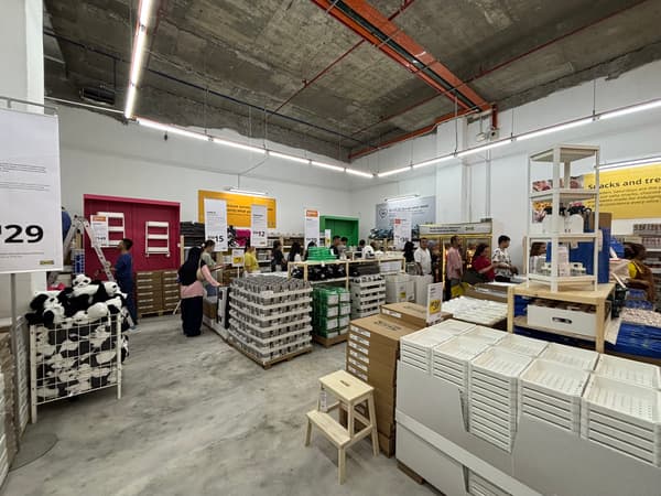 IKEA Pop-up in AEON Mall Rawang store layout