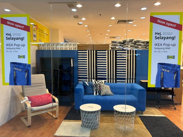 IKEA POP-UP in Selayang Mall facade