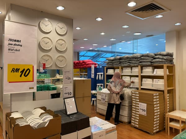 IKEA POP-UP in Selayang Mall layout