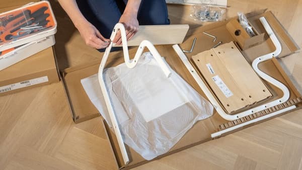 IKEA product begn assembled