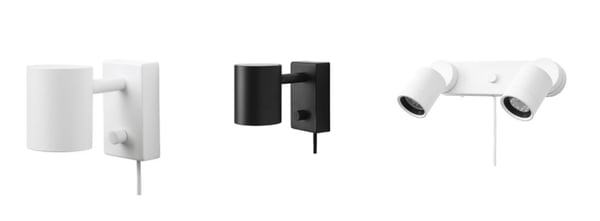 








IKEA recalls certain NYMÅNE wall lamps due to risk of electric shock