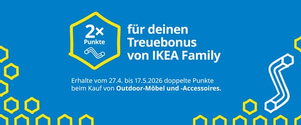 IKEA rewards Double Points Outdoor