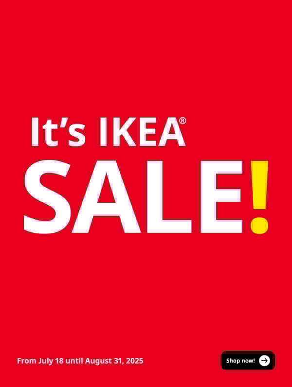 IKEA SALE
