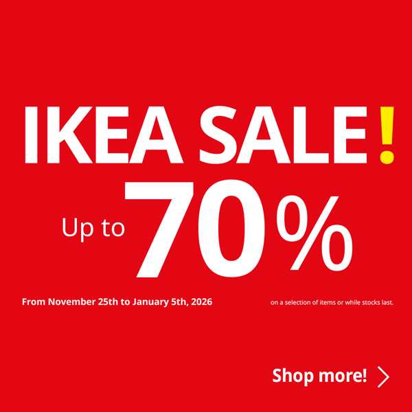 IKEA SALE 