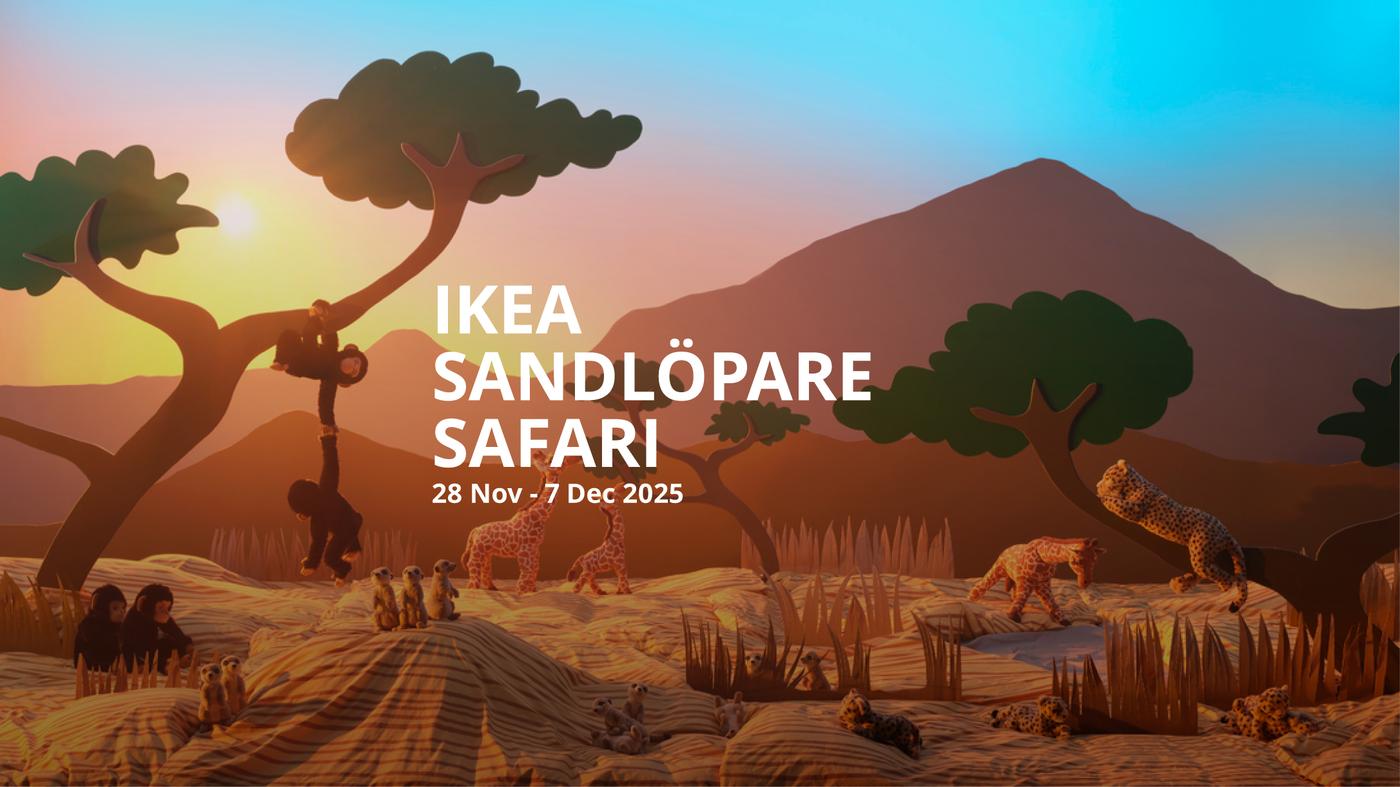IKEA SANDLÖPARE Safari