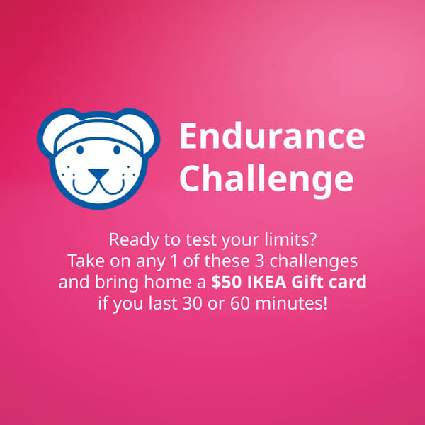 IKEA Singapore Endurance Challenge key visuals