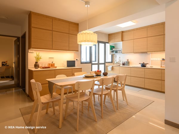 IKEA Singapore Home Design Service Testimonial 01 - Kitchen/Dining room