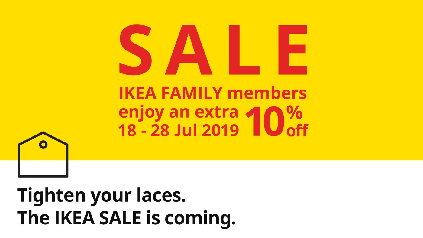 IKEA Singapore SALE 18 28 July 2019 IKEA