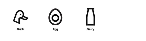 IKEA Singapore Swedish Restaurant allergen information — Duck, egg, dairy