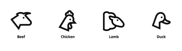 IKEA Singapore Swedish Restaurant allergen symbols information — Beef, Chicken, Pork, Lamb