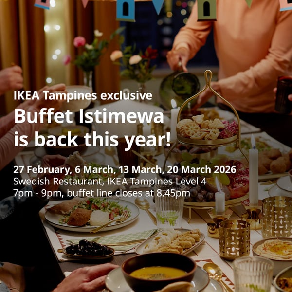 IKEA Singapore Swedish Restaurant Hari Raya buffet 2026 