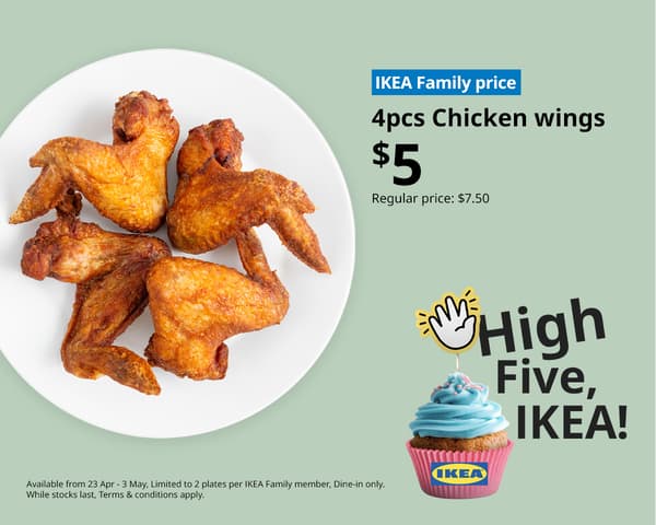 IKEA Singapore's Jurong's 5th birthday food offer