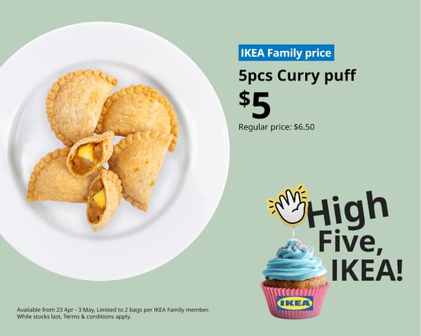 IKEA Singapore's Jurong's 5th birthday food offer