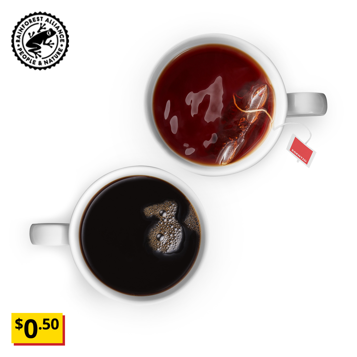 IKEA Singapore's Swedish Bistro — Coffee or Tea available at a breathtaking price of $0.50. 