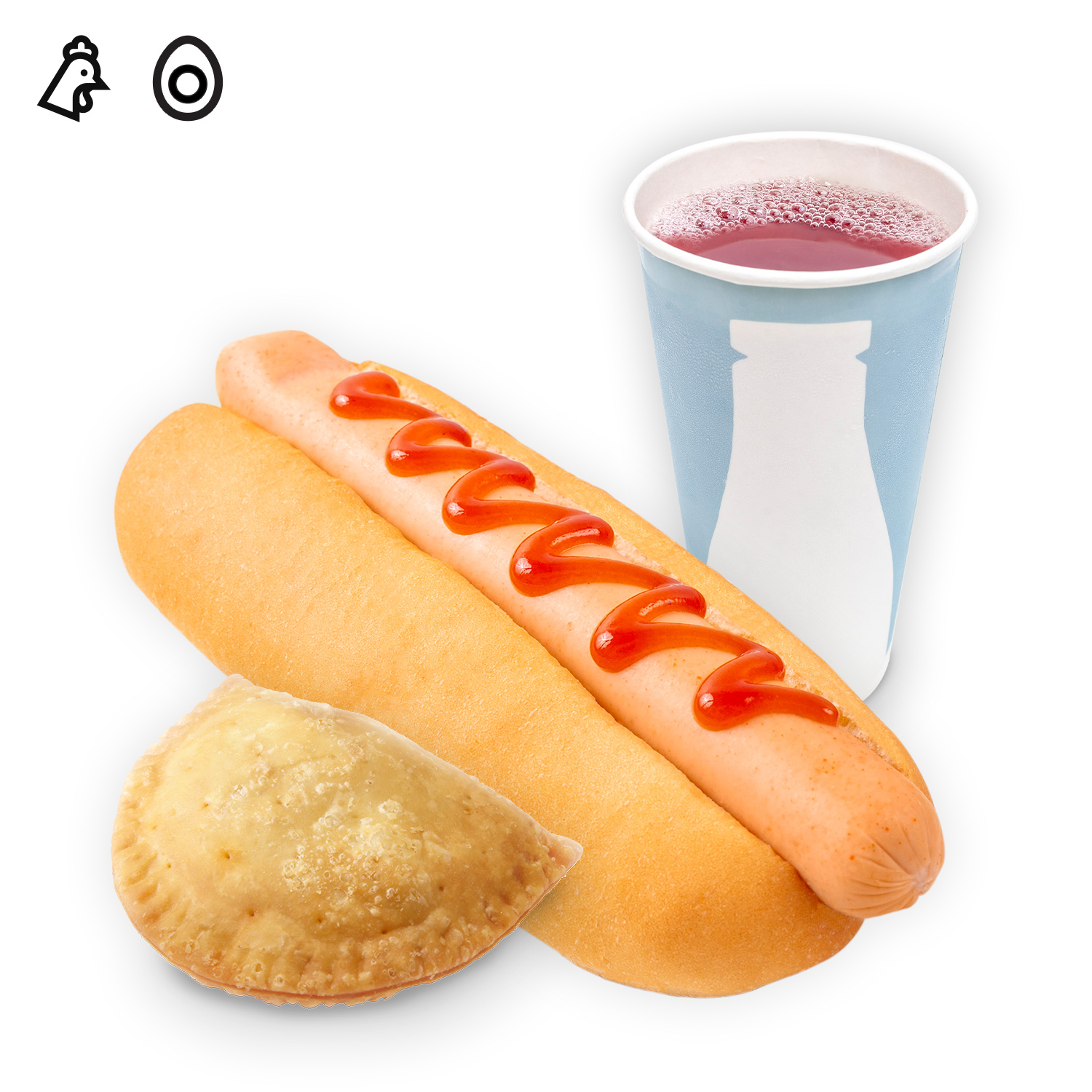 IKEA Singapore's Swedish Bistro Food combo — Hot dog, curry puff & cold drink