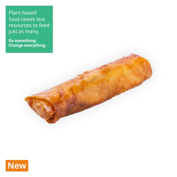 IKEA Singapore's Swedish Bistro hot snacks — Banana spring roll with caramel.