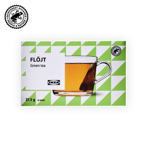 IKEA Singapore's Swedish Food Market beverages — FLÖJT green tea, 37.5g 
