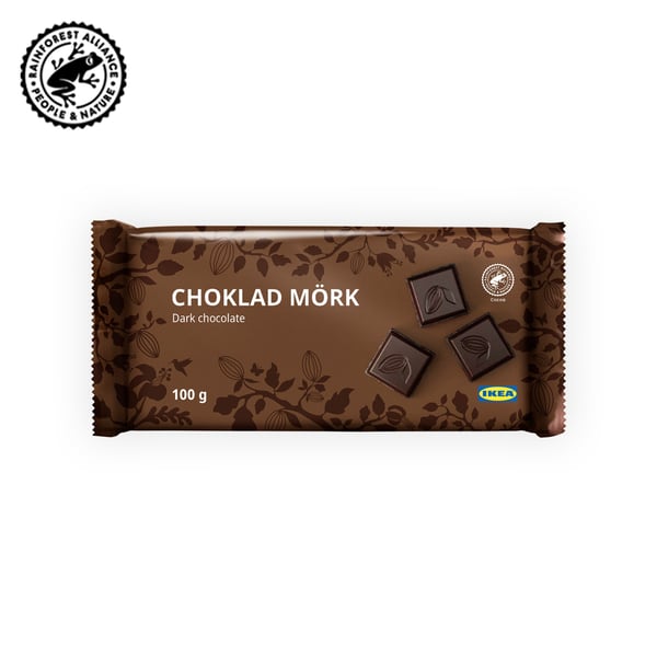 IKEA Singapore's Swedish Food Market Candy & chocolates — CHOKLAD MÖRK Dark chocolate tablet, 100g