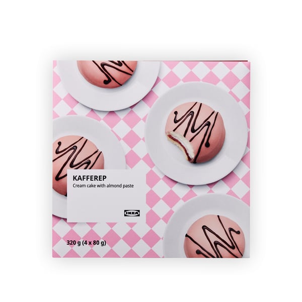 IKEA Singapore's Swedish Food Market Desserts & cookies — KAFFEREP​
Cream Cake w Almond Paste 320g