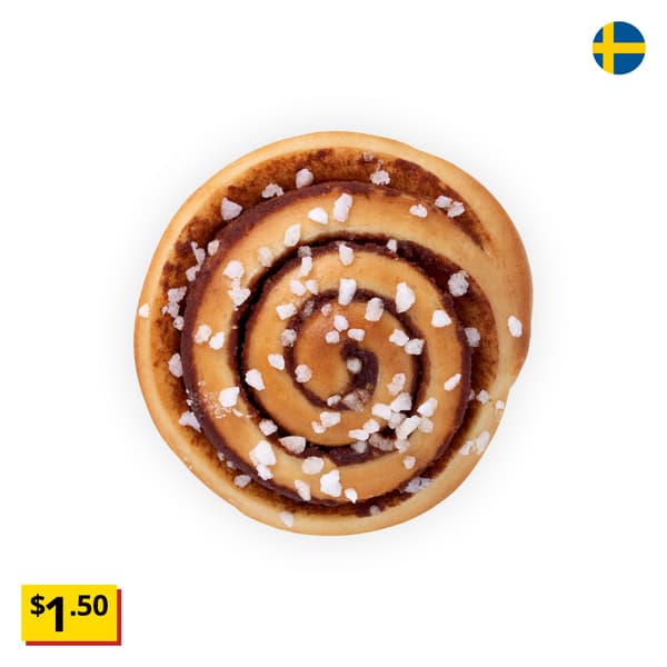 IKEA Singapore's Swedish Food Market fresh bakes section — Cinnamon bun