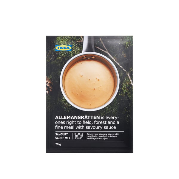 IKEA Singapore's Swedish Food Market Sauces, jam & condiments section — ALLEMANSRÄTTEN Mix for cream sauce