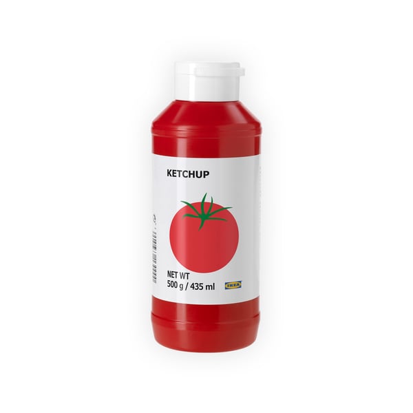 IKEA Singapore's Swedish Food Market Sauces, jam & condiments section —  KETCHUP, Tomato ketchup 435ml