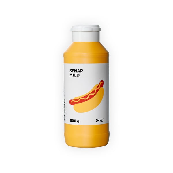IKEA Singapore's Swedish Food Market Sauces, jam & condiments section —  SENAP Mild mustard, 500g