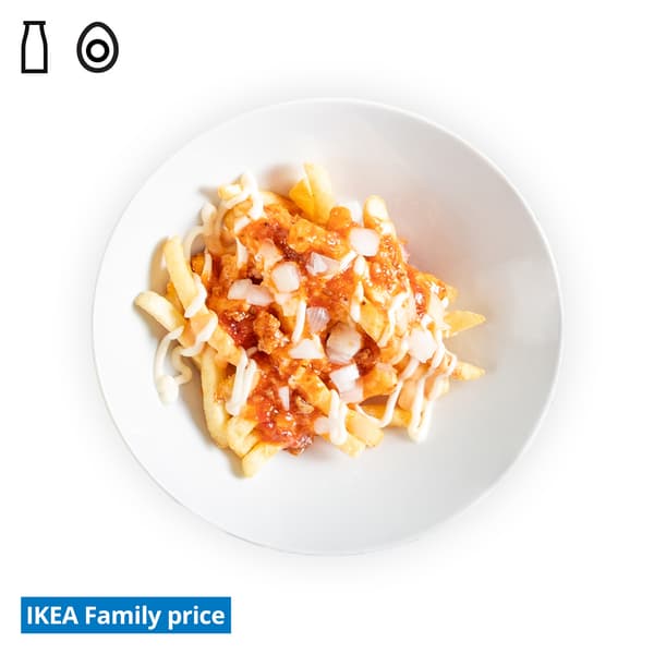 IKEA Singapore's Swedish Restaurant's Football fever offers — Loaded chilli cheese & mayo potato fries