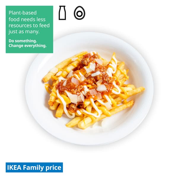 IKEA Singapore's Swedish Restaurant's Football fever offers — Loaded chilli cheese & mayo potato fries