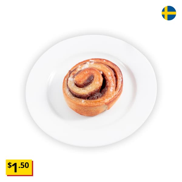 IKEA Singapore's Swedish Restaurant's menu — Swedish cinnamon bun