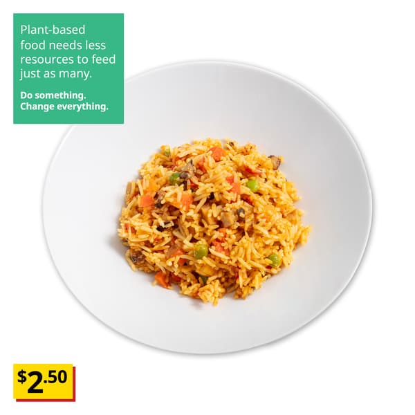 IKEA Singapore's Swedish Restaurant's plant-based menu — Vegetable fried rice