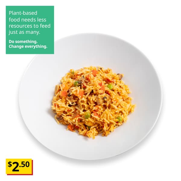 IKEA Singapore's Swedish Restaurant's plant-based menu — Vegetable fried rice
