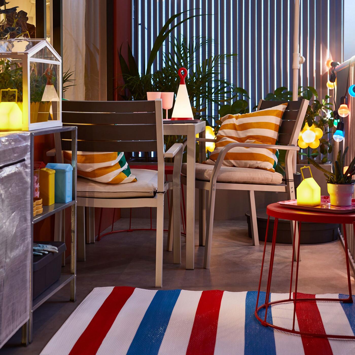 Inspiration for small outdoor spaces - Balcony ideas - IKEA UK
