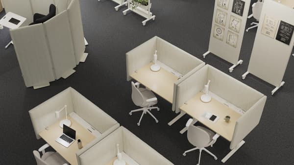IKEA speelt in op hybride werken met modulaire (thuis)werkplekken