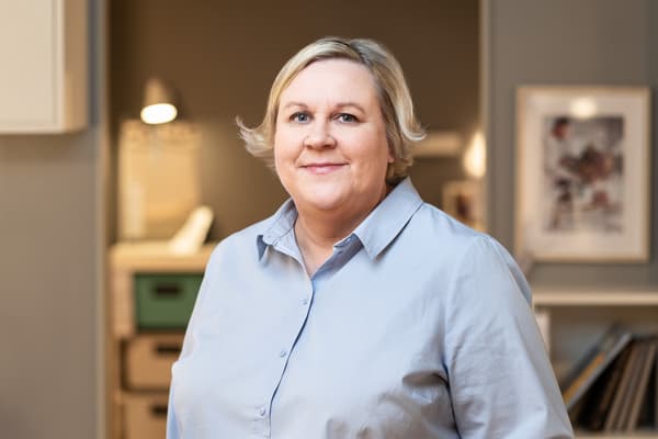 IKEA Suomen henkilöstöjohtaja Anna Valkjärvi.