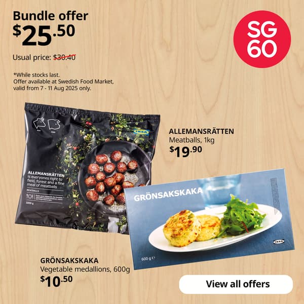 IKEA Swedish Food Market offer bundle