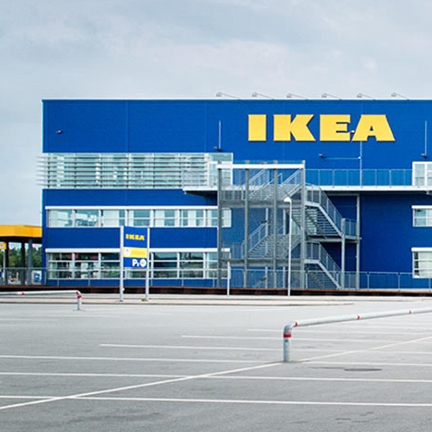 IKEA Taastrup varehus set udefra.
