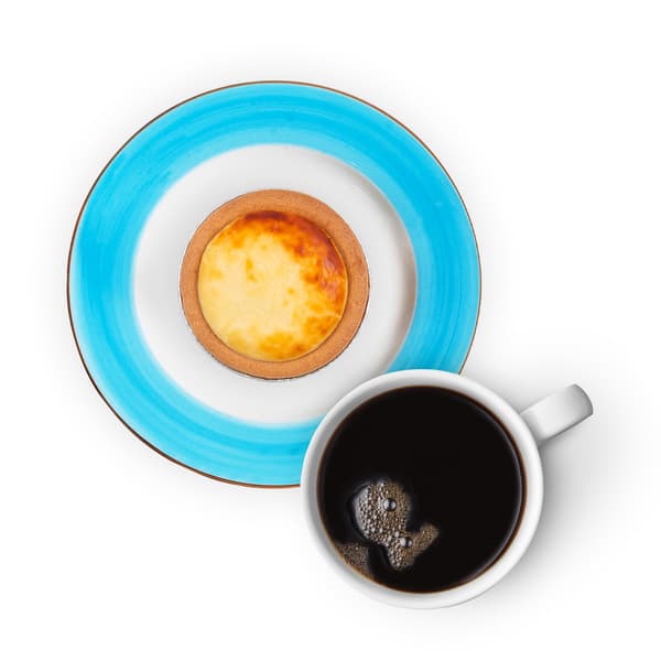 IKEA Tampines Halal Restaurant's Fika  — Cheese tart and coffee
